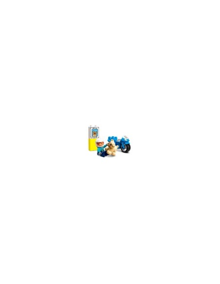 LEGO DUPLO TOWN MOTOCICLETTA DELLA POLIZIA