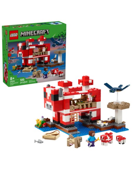 LEGO MINECRAFT LA CASA DEL MOOSHROOM