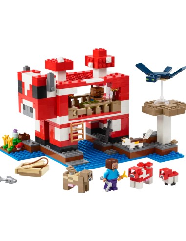 LEGO MINECRAFT LA CASA DEL MOOSHROOM