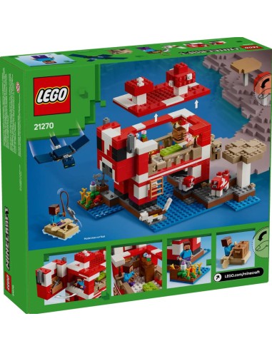 LEGO MINECRAFT LA CASA DEL MOOSHROOM