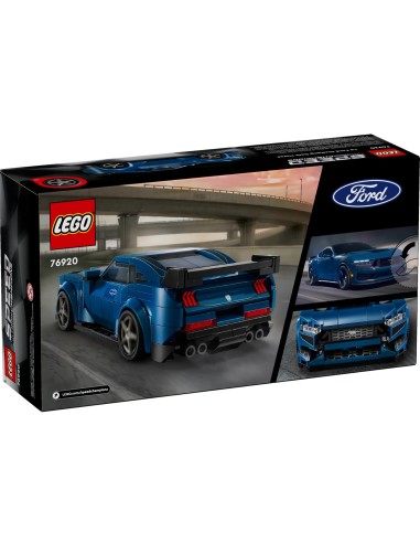LEGO SPEED CHAMPIONS AUTO SPORRTIVA MUSTANG DARK HORSE