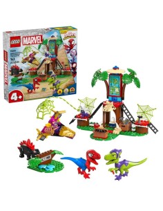 LEGO SPIDEY BATTAGLIA CON IL RAPTOR AL QUARTIER GENERALE SULL ALBERO D