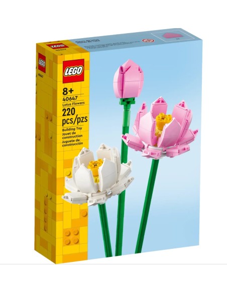 LEGO BOTANICALS FIORI DI LOTO