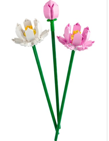 LEGO BOTANICALS FIORI DI LOTO