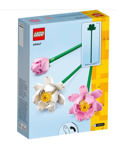 LEGO BOTANICALS FIORI DI LOTO