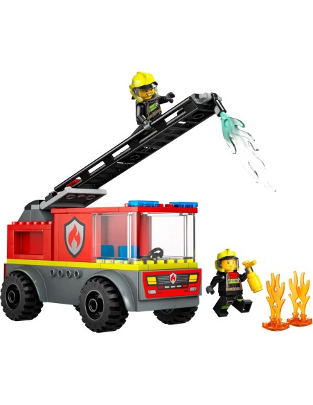 LEGO CITY FIRE AUTOPOMPA CON SCALA