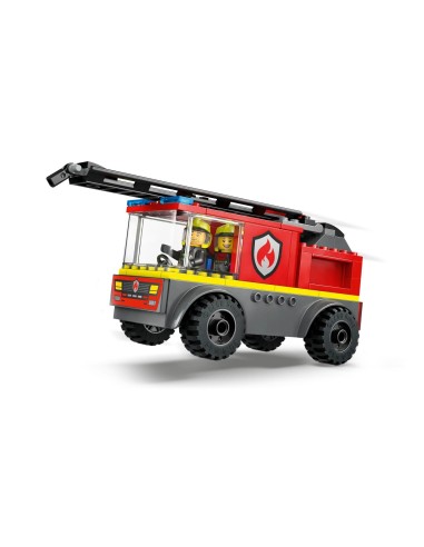 LEGO CITY FIRE AUTOPOMPA CON SCALA