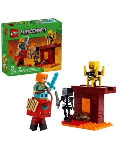 LEGO MINECRAFT BATTAGLIA SUL PONTE DEL NETHER