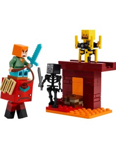 LEGO MINECRAFT BATTAGLIA SUL PONTE DEL NETHER 2