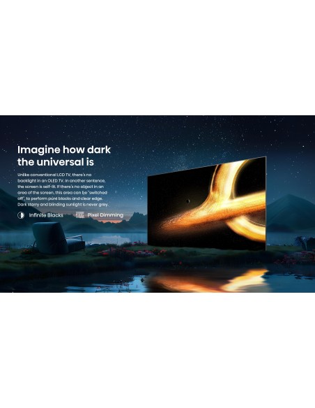 HISENSE 65A86N TVC 65" 4K  OLED    SMART SAT DOLBY ATMOS