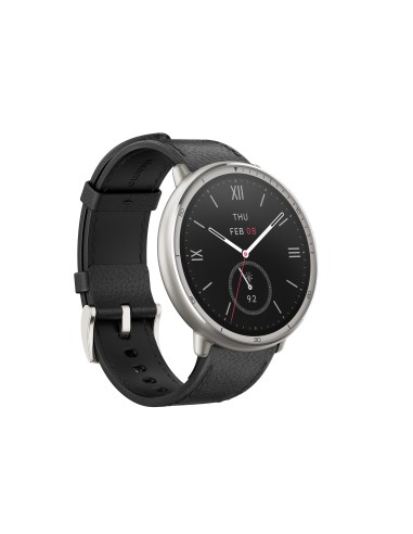 AMAZFIT ACTIVE2 ROUND PREMIUM EDIT. BLACK LEATHER PREMIUM+RED SPORT S.