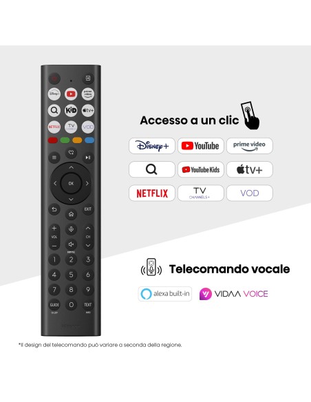 HISENSE 55U79Q TVC 55" 4K MINI LED  SMART SAT DOLBY ATMOS