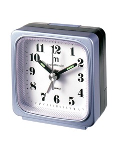 LOWELL U5303A OROLOGIO DA TAVOLO AL QUARZO SVEGLIA AZZURRO