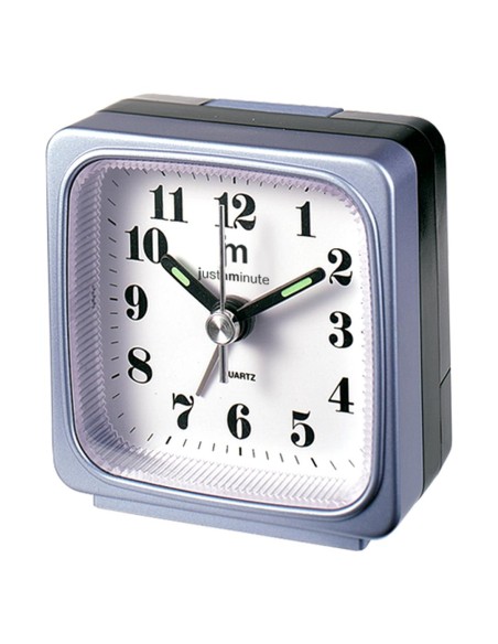 LOWELL U5303A OROLOGIO DA TAVOLO AL QUARZO SVEGLIA AZZURRO