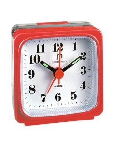 LOWELL U5303R OROLOGIO DA TAVOLO AL QUARZO SVEGLIA ROSSO