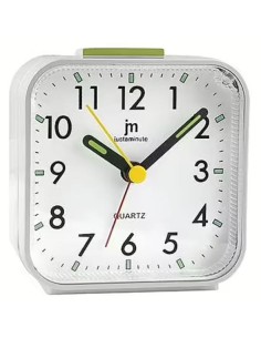 LOWELL JA7102B OROLOGIO DA TAVOLO AL QUARZO SVEGLIA/LUCE BIANCO