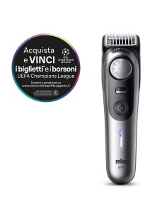 BRAUN BT9520 REGOLABARBA BEARD     TRIMMER