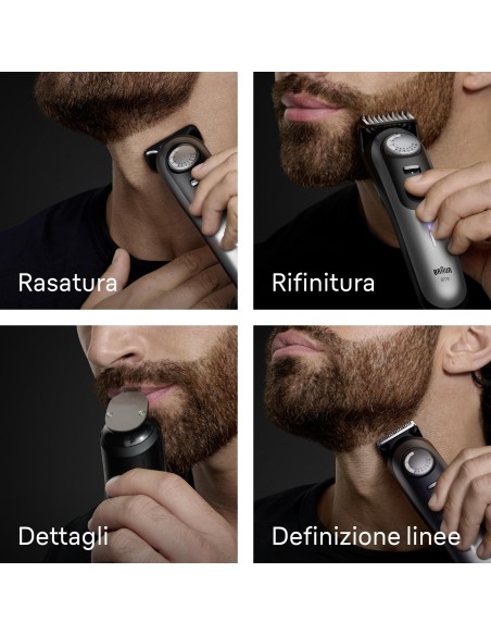 BRAUN BT9520 REGOLABARBA BEARD     TRIMMER