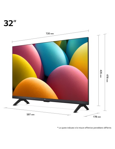 LG 32LR60006LA TVC 32" HD SMART