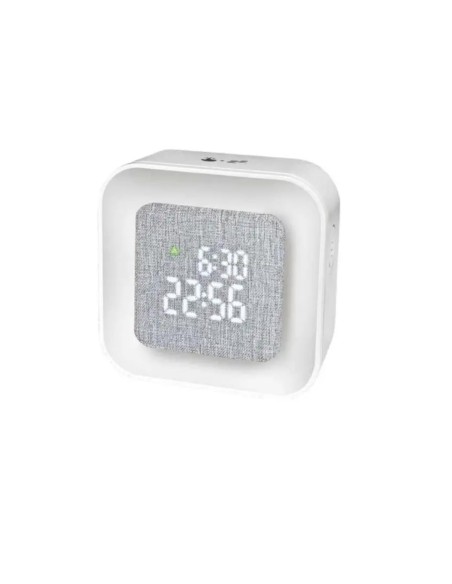 LOWELL JD9534 OROLOGIO DA TAVOLO DIGITALE BIANCO SVEGLIA LUCE NOTTURNA