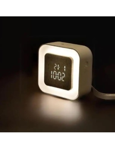 LOWELL JD9534 OROLOGIO DA TAVOLO DIGITALE BIANCO SVEGLIA LUCE NOTTURNA