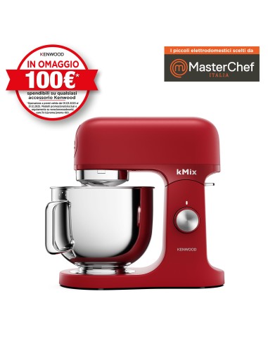 KENWOOD DL KMX751ARD IMPASTATRICE  PLANETARIA 5LT 1000W ROSSA