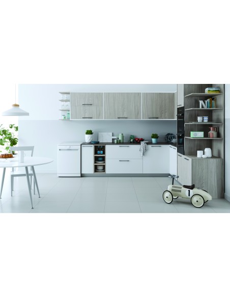 INDESIT IN2FE14CNP80W LST E 14COP. 6PR PUSH&GO BIANCA DELAYTIMER