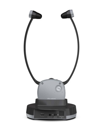 MELICONI EASY AUDIO STETO CUFFIA TV WIRELESS INGRESSO OTTICO/JACK