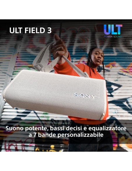 SONY SRS-ULT30B NERO SPEAKER BLUETOOTH 5.3 IP67 12 ORE AUTONOMIA