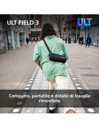 SONY SRS-ULT30B NERO SPEAKER BLUETOOTH 5.3 IP67 12 ORE AUTONOMIA