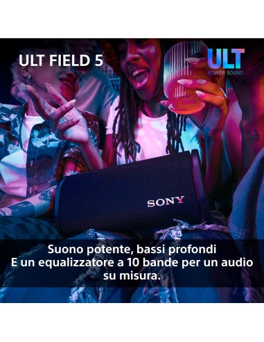 SONY SRS-ULT50B NERO SPEAKER BLUETOOTH 5.3 IP67 12 ORE AUTONOMIA