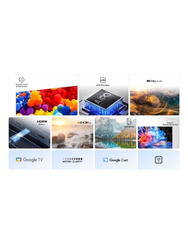 TCL 50P69K TVC 50" 4K GOOGLE SAT