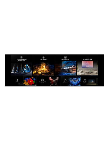TCL 55C79K TVC 55" 4K MINILED 144HZ GOOGLE SAT/AUDIO B&O
