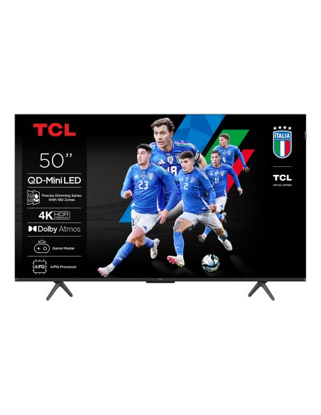 TCL 50C69KS TVC 50" 4K QLED MINILED60HZ TVSAT/AUDIO ONKYO
