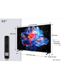 TCL 65P69K TVC 65" 4K GOOGLE SAT 2