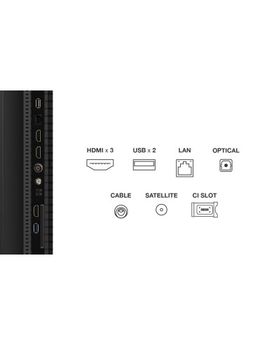 TCL 50P79K TVC 50" 4K QLED GOOGLE  TVSAT/AUDIO ONKYO