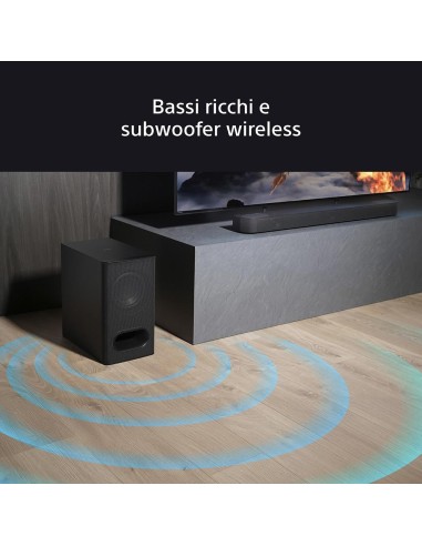 SONY HTBD60 SOUNDBAR 3.1.2 350W SUB WIRELESS BT DOLBY ATMOS