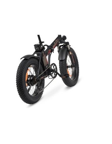 SMARTWAY FAT BIKE 20" MONSTER M1X  MATT BLACK