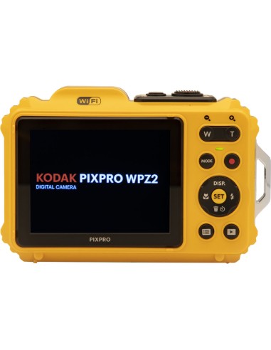KODAK WPZ2 GIALLO 16MP CMOS 4X 2,7" WIFI W.PROOF 15M LITIO FOTOC.COMP.