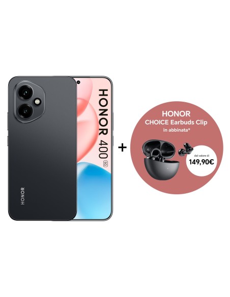 HONOR 400 MIDNIGHT BLACK 8/512GB + CHOISE CLIP