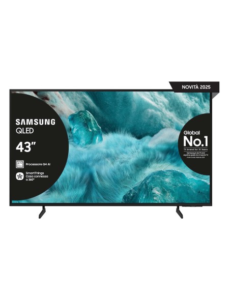 SAMSUNG QE43Q7FAA TVC 43" QLED 4K  SMART TVSAT