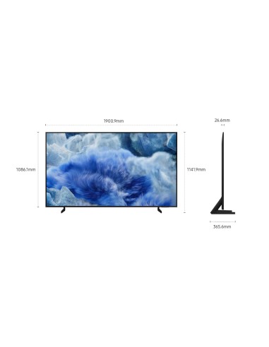 SAMSUNG QE85Q8FAA TVC 85" QLED 4K  SMART TVSAT
