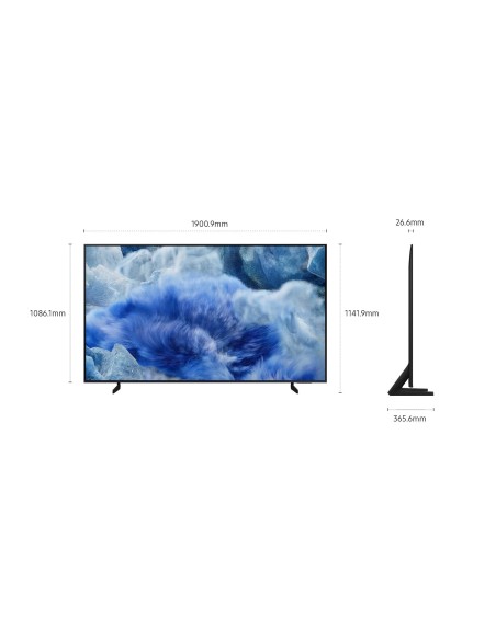 SAMSUNG QE85Q8FAA TVC 85" QLED 4K  SMART TVSAT