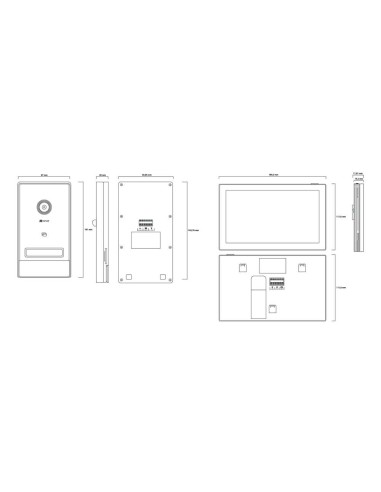 EZVIZ HP7 VIDEOCITOFONO WIFI NERO