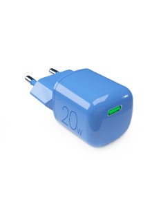 PURO PUFCMTCUSBC20WGBLUE ALIM.RETE GAN USB-C 20W BLU