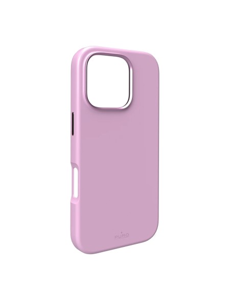 PURO PUIPC16P61ICONMPROSE IPHONE 16 PRO COVER MORBIDA MAGSAFE ROSA