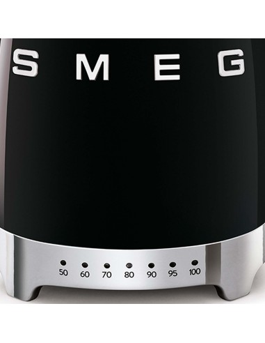 SMEG KLF04BLEU BOLLITORE ANNI 50   1,7LT/7TZ NERO 2400W REG. TEMP.