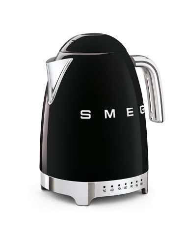 SMEG KLF04BLEU BOLLITORE ANNI 50   1,7LT/7TZ NERO 2400W REG. TEMP.