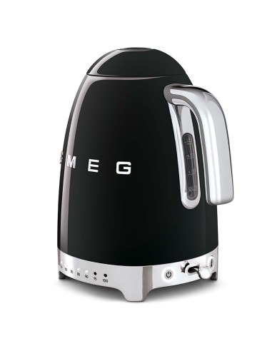 SMEG KLF04BLEU BOLLITORE ANNI 50   1,7LT/7TZ NERO 2400W REG. TEMP.