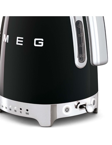 SMEG KLF04BLEU BOLLITORE ANNI 50   1,7LT/7TZ NERO 2400W REG. TEMP.